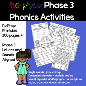 phase 3 phonics games teaching resources teachers pay teachers