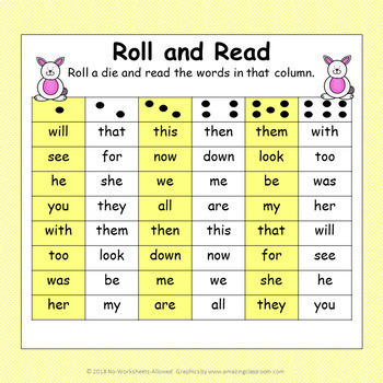 phase 3 phonics letters and sounds high frequency word activities