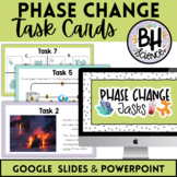 Phase Change Task Cards | Particle Motion States of Matter