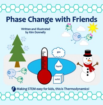 Preview of Phase Change with Friends (States of Matter Explained with Water, STEM, NGSS)
