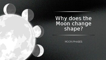 Preview of Phases of the Moon - 5th Grade (Presentation)