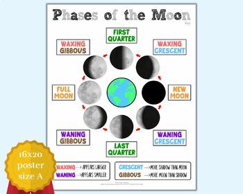 Phases of the Moon by mommyblunder | Teachers Pay Teachers