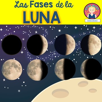 Preview of Phases of the Moon Activities IN SPANISH for K-2