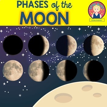 Phases of the Moon Activities for K-2 by Star Kids | TpT