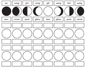 Preview of Phases of the Moon Activity