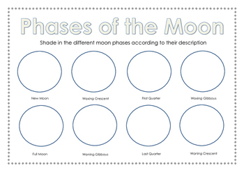 Phases of the Moon Activity by The Science Hub | TpT