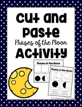 Preview of Phases of the Moon Cut and Paste