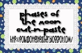 Phases of the Moon Cut and Paste