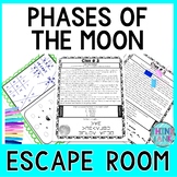 Phases of the Moon ESCAPE ROOM - Reading Comprehension - E
