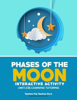 Preview of Phases of the Moon Interactive Oreo Activity