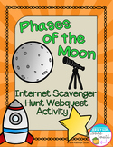 Phases of the Moon Internet Scavenger Hunt WebQuest Activity