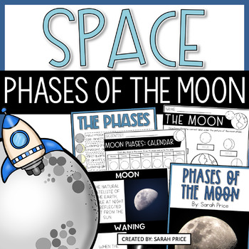 Preview of Phases of the Moon Lessons & Activities - 2nd & 3rd Grade Astronomy Science Unit