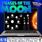 Phases of the Moon Paper & Digital-Flip Books, Spinners, O
