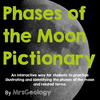 Preview of Phases of the Moon Pictionary