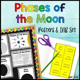 Phases of the Moon Posters and Interactive Notebook INB Se