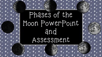 Preview of Phases of the Moon PowerPoint and Activity