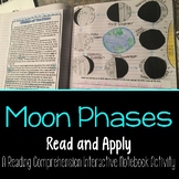 Phases of the Moon Read and Apply (NGSS MS-ESS1-1)