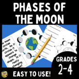 Phases of the Moon -  Moon Phases Science Unit for Grades 2 - 4