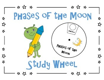 Preview of Phases of the Moon Study Wheel