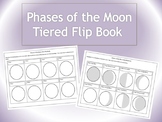 Phases of the Moon - Tiered Flip Book