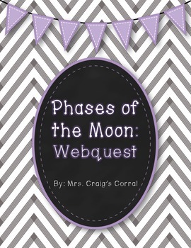 Preview of Phases of the Moon Webquest