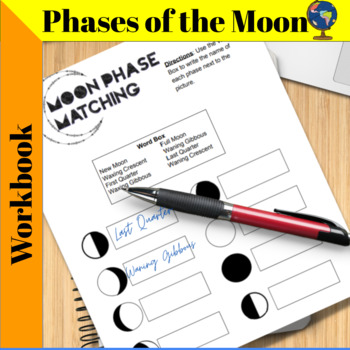 Preview of Phases of the Moon mini unit for middle school