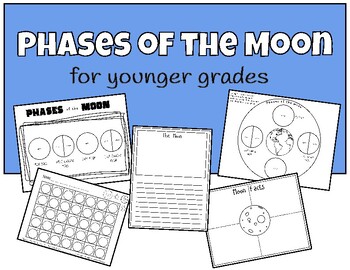 Preview of Phases of the moon for younger grades
