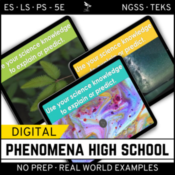 Preview of Phenomena High School NGSS Bundle