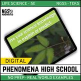 Phenomena – NGSS HIGH SCHOOL Life Science