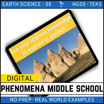 Preview of Phenomena – NGSS Middle School Earth Science