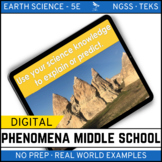 Phenomena – NGSS Middle School Earth Science