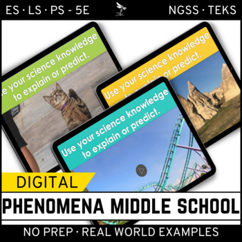 Preview of Phenomena – NGSS Middle School Science Bundle