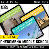 Phenomena – NGSS Middle School Science Bundle