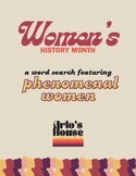 Phenomenal Women Word Search