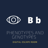 Phenotypes and Genotypes Digital Breakout Escape Room