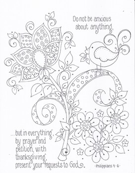 Preview of Philippians 4:6 'Do Not Be Anxious About Anything!'