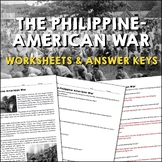 Philippine-American War US Imperialism Reading Worksheets 