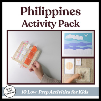 Preview of Philippines: 10 Themed Activities for Preschool and Kindergarten