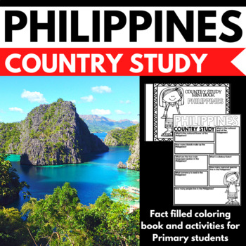 Preview of Philippines Country Study Research Project - Reading Comprehension - Activity