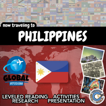 Preview of Philippines - Global Studies  Leveled Reading, Activities, Slides & Digital INB