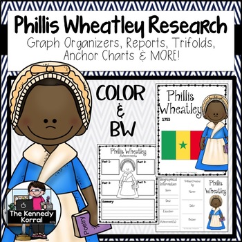Preview of Phillis Wheatley Research Report Bundle