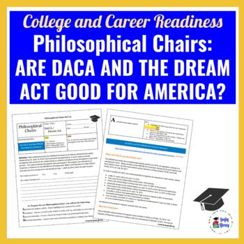 Preview of Philosophical Chairs Student Template for the avid learner l The Dream Act