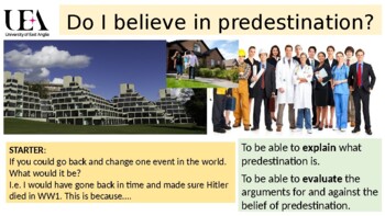 Preview of Philosophy - Do I believe in predestination?