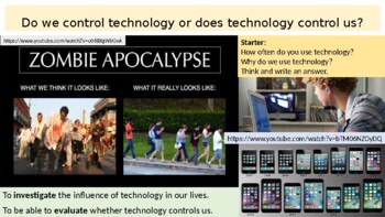 Preview of Philosophy - Does technology control us?