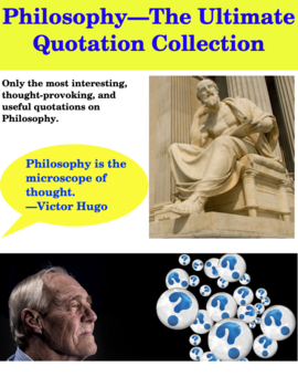 Preview of Philosophy--The Ultimate Quotation Collection