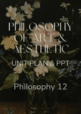 Philosophy of Art Unit Plan and PPT