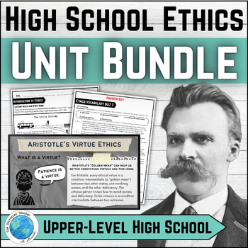 Preview of Philosophy of Ethics Unit Bundle | Lectures, Vocabulary, Readings, Activities