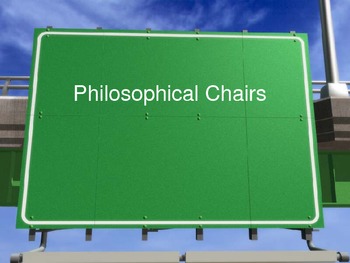 Preview of Philosophical Chairs-Like - Introduction Power Point