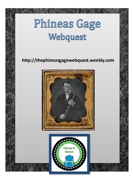 Preview of Phineas Gage Webquest Packet (Bonus Novel Quiz!)