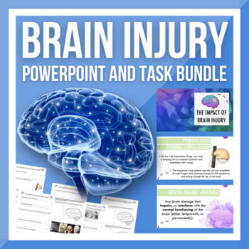 Preview of Phineas Gage and Brain Injury BUNDLE